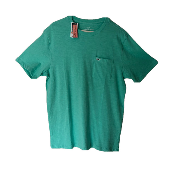 Vineyard Vines NWT Men’s Mint Green T-Shirt Size S - Picture 1 of 6